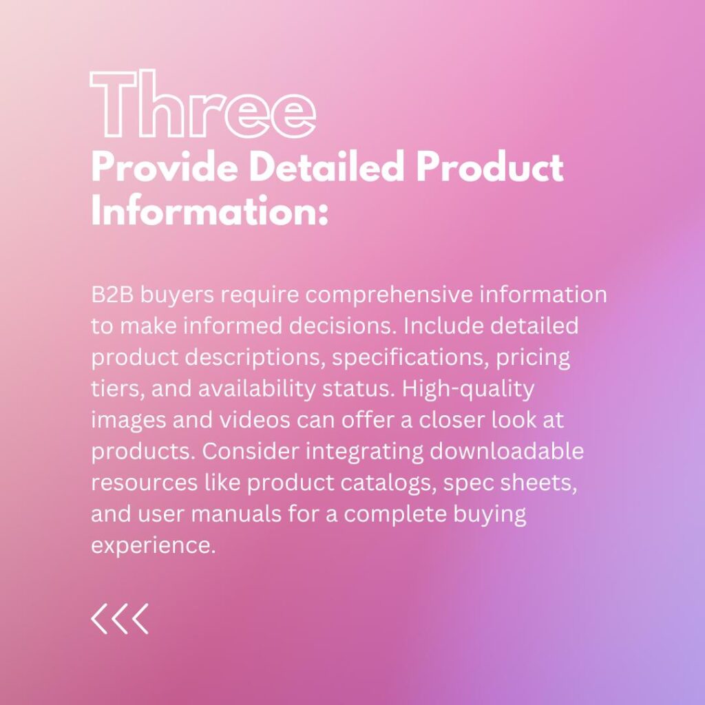 B2B E-commerce Website Development