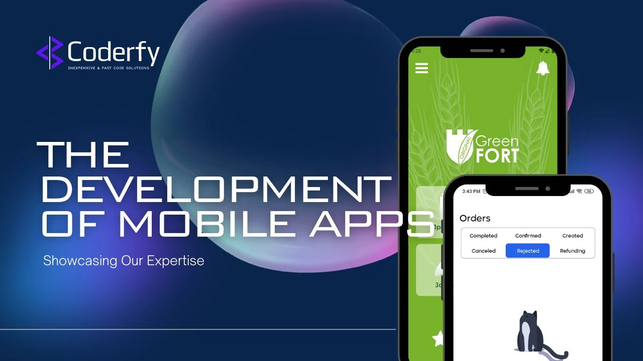 development of mobile apps