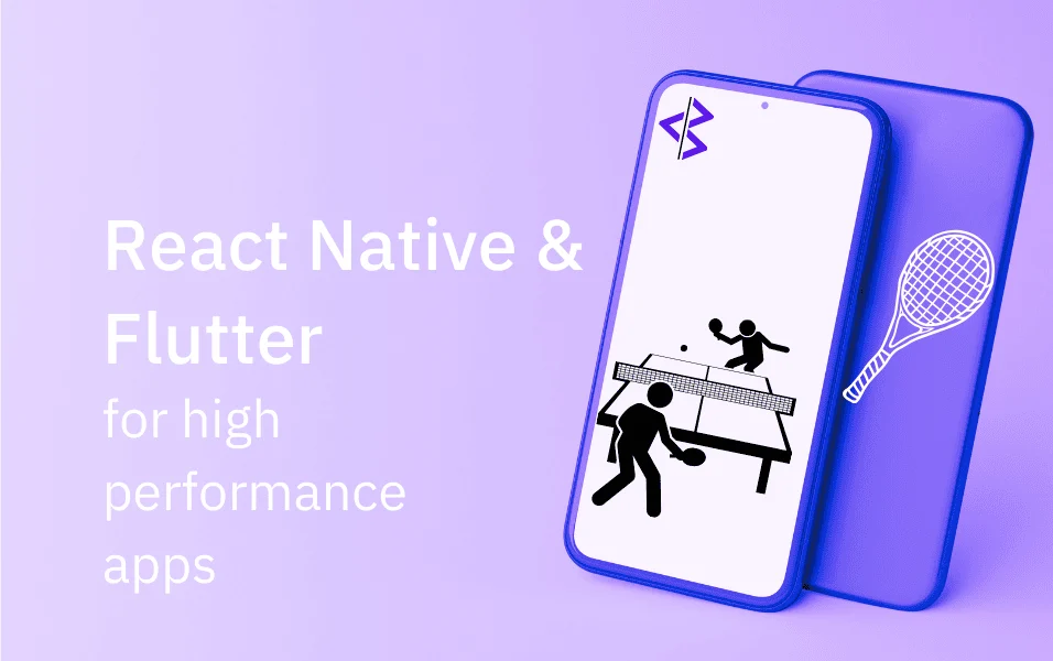 Cross platform mobile app for tennis players