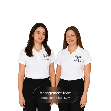 Anna and Yulia made tennis club management app real